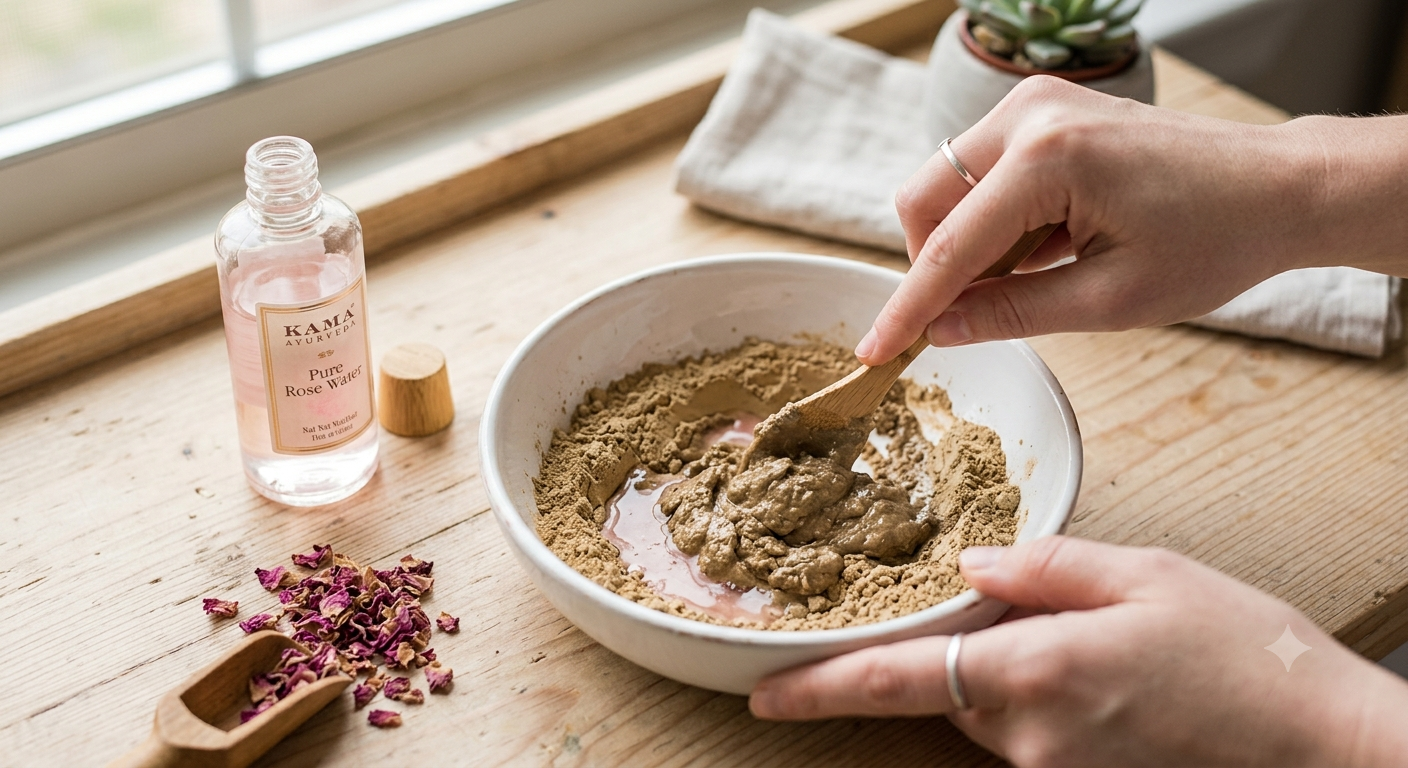 Multani Mitti with Rose Water: A Simple Face Pack Guide