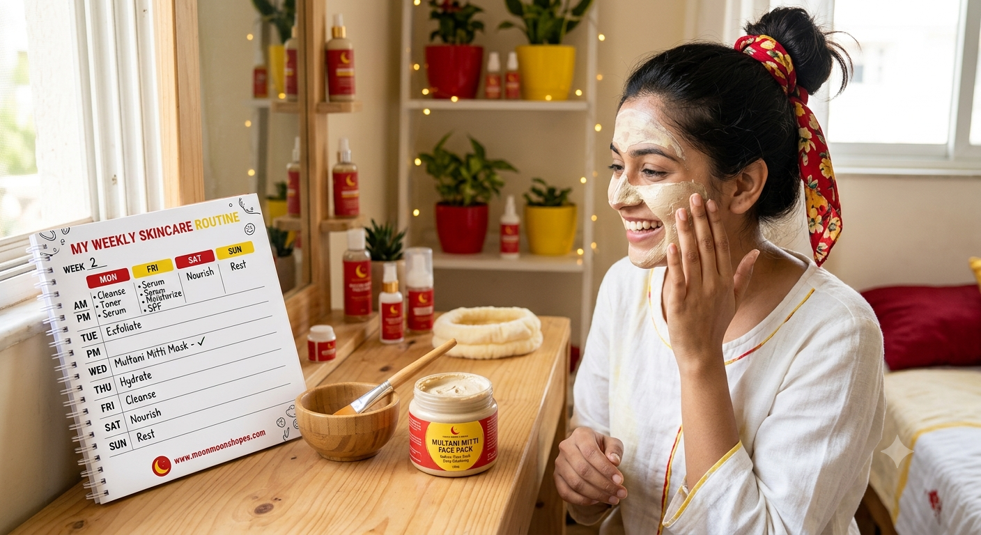 How Often to Use Multani Mitti: Follow the Product Label