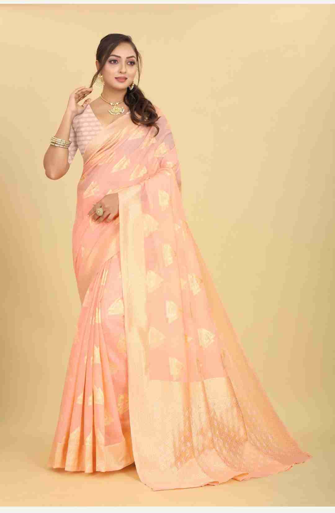 Beautiful Pure silk Saree piramid