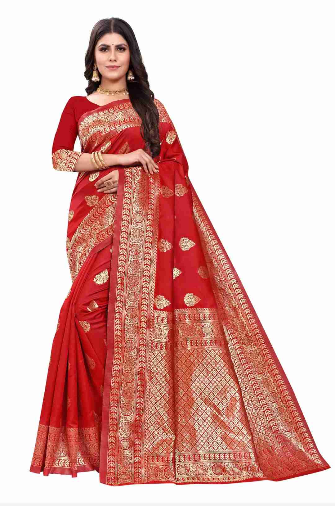 Beautiful Pure silk Saree pari 122