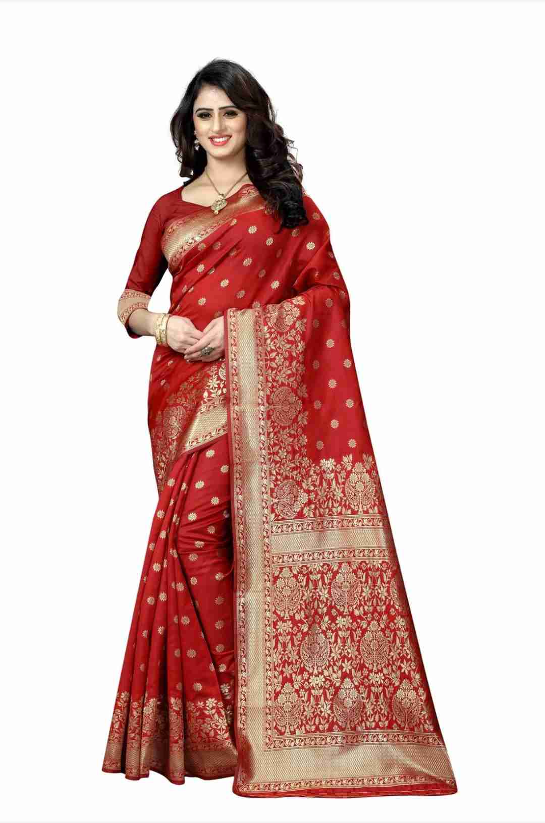 Beautiful Pure silk Saree pari100