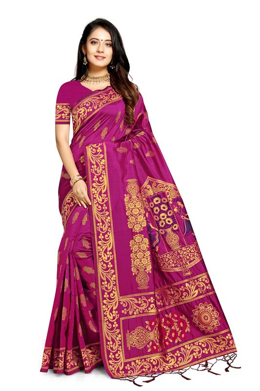 banarasi Jacquard Saree