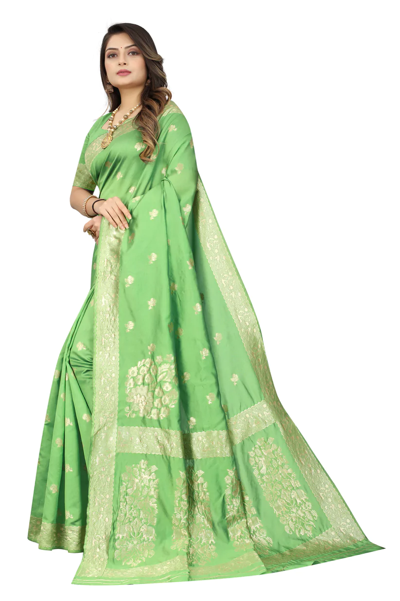 Jacquard , banarasi soft silk saree