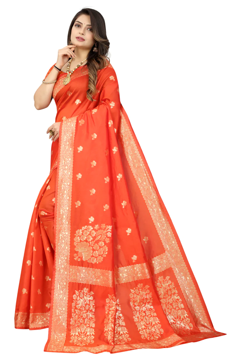 Jacquard , banarasi soft silk saree