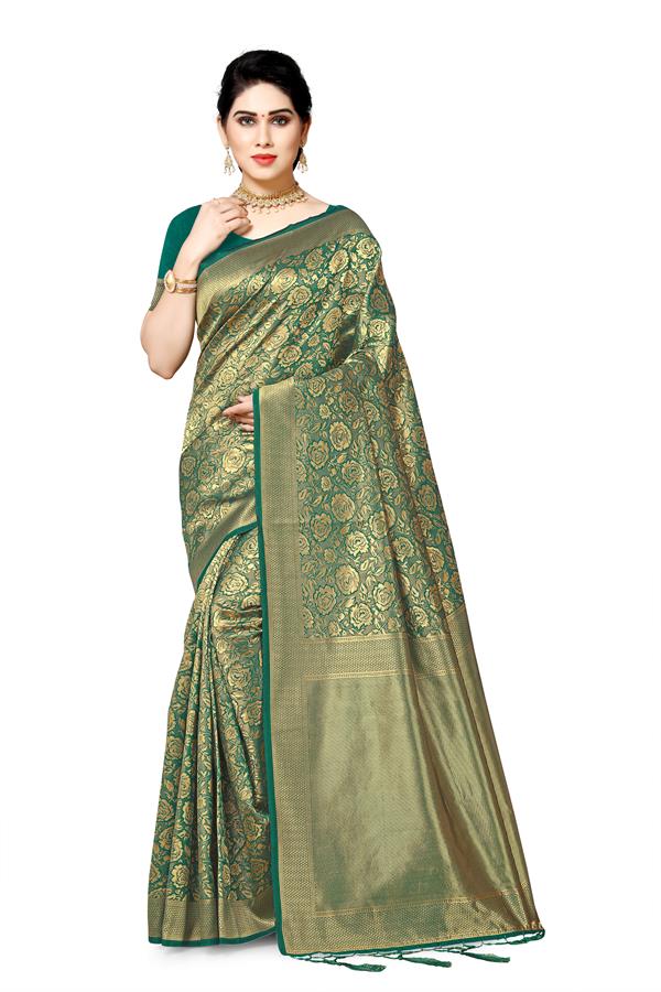 Jacquard Saree, banarasi silk saree