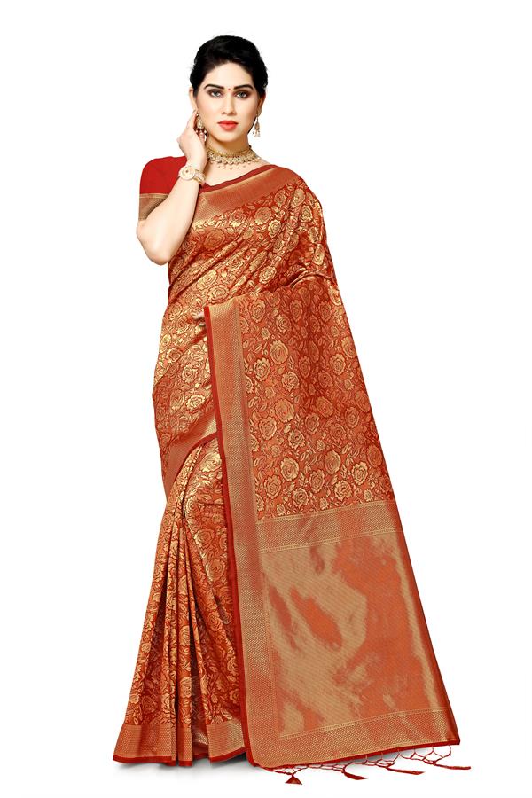 Jacquard Saree, banarasi silk saree