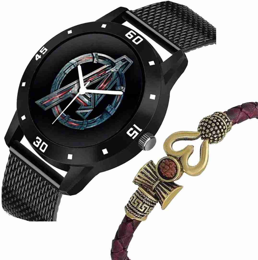 Silicone Analog Quartz Sports Watch Water Resistant Black Colour