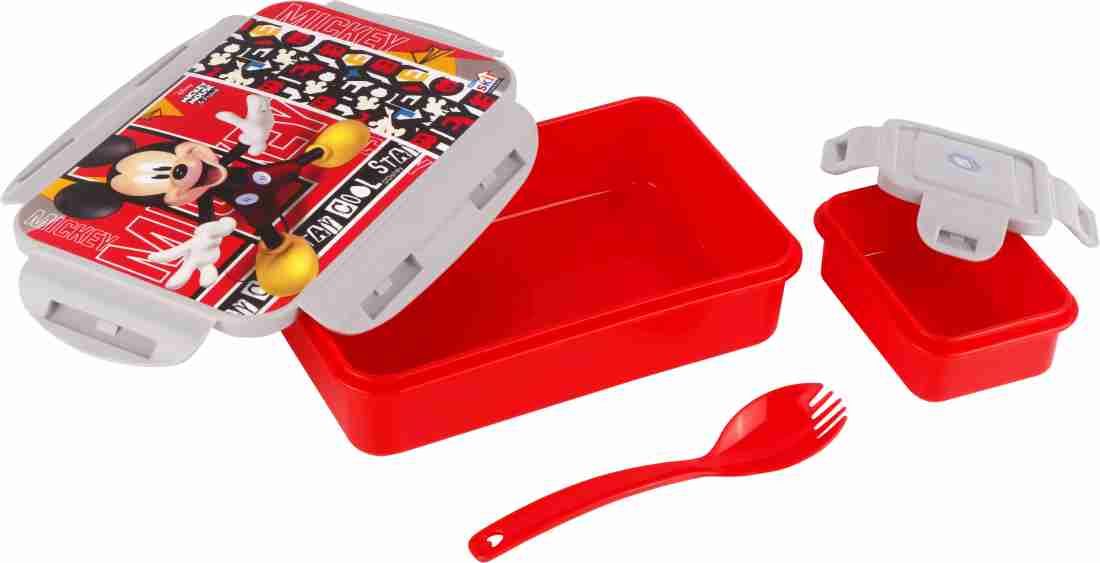 Ski Mickey Cool Lock & Seal 550ml 2Lunch Box Containers, 550ml