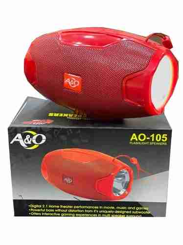 Wireless Bluetooth Speaker with Flash light. Compatible with MP3 & 4 devices