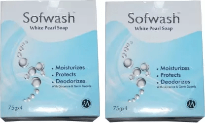 Modicare Sofwash- Grade One Bath Soap, 75 gmx4 (Pack Of_ 2)