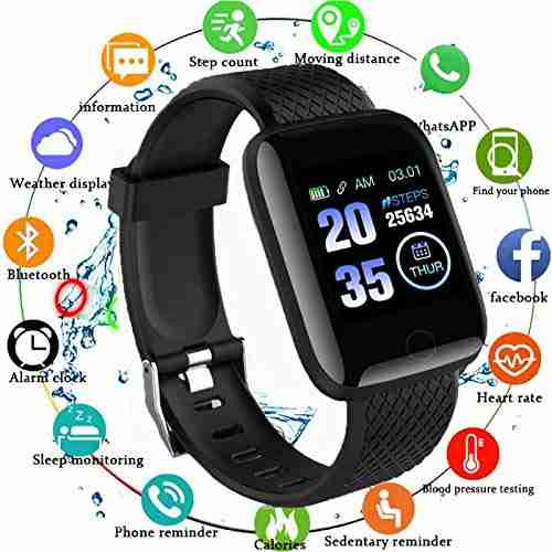 Smart Watch for Mens,Womens, Android Smartwatch Touch Screen Bluetooth Smart Watches for Android