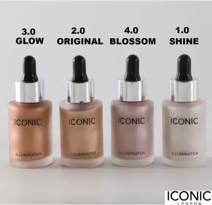 IGOODCO HIGHLIGHTER ILLUMINATORS PACK OF 4 (Original,Blossom,Glow,Shine) Highlighter  (Multicolor)