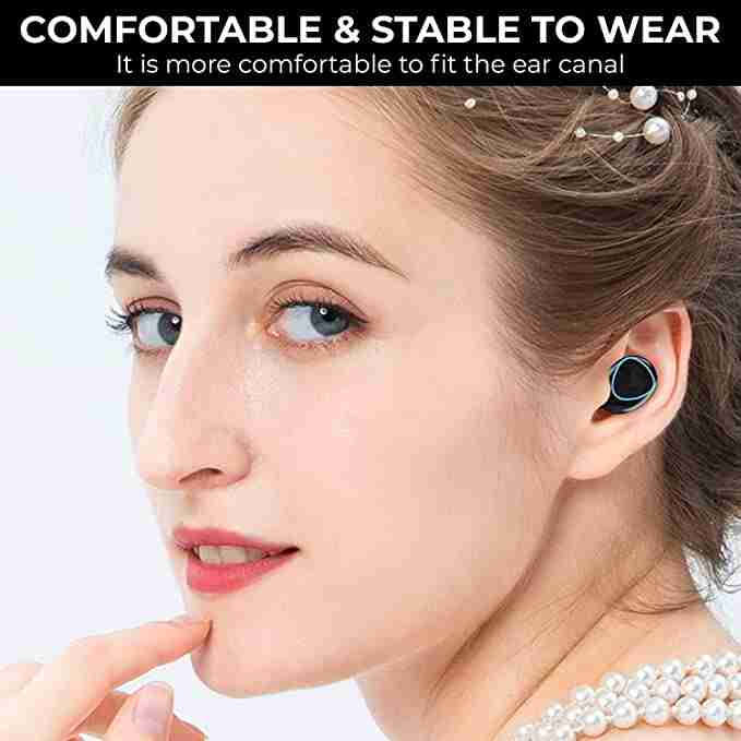 Exclusive Edition M10 TWS Wireless Earphones with Touch Control and LED Charging Display V5.1 Latest Bluetooth Version Gaming TWS Wireless Earphones -1 Pair