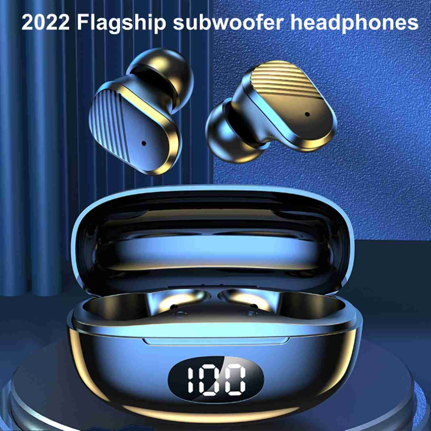 T20 Earbuds Wireless Headphones TWS T20 Earphones with Active Noise Cancellation and Digital LED Charging Display Gaming Wireless Earphones 