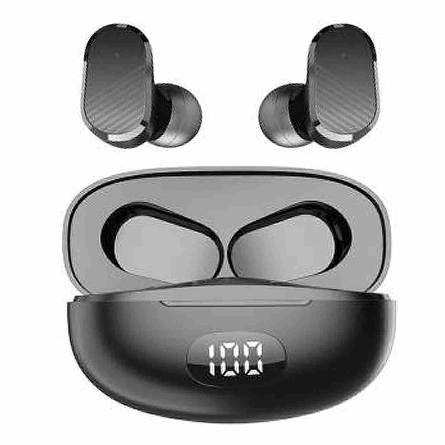 T20 Earbuds Wireless Headphones TWS T20 Earphones with Active Noise Cancellation and Digital LED Charging Display Gaming Wireless Earphones 