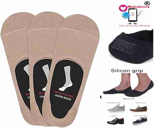 No show Socks/Lofer Socks/Low cut socks/Footies Socks For Men & Women ( Pair of 12)( with silicone Grip)