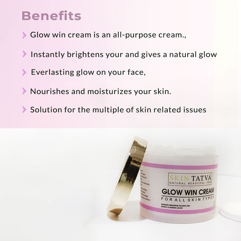 Skintatva GLOW WIN CREAM & WALNUT SCRUB COMBO