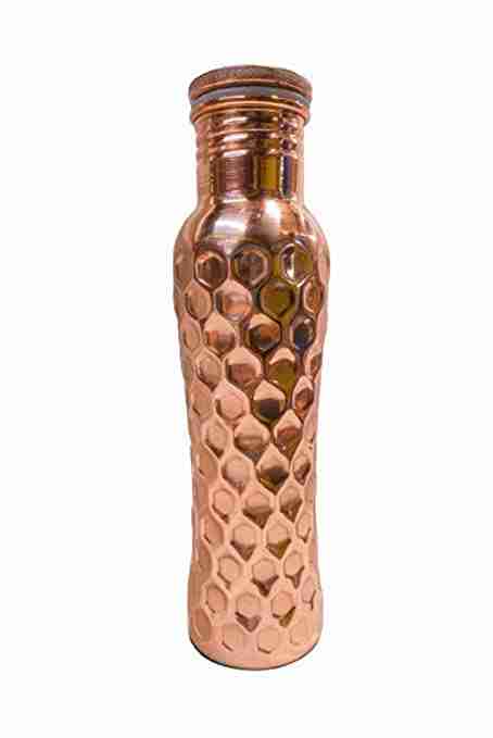 WithAgain Copper Water Bottle, Copper Bottle Water 1 Liter,100% Pure Copper Water Bottles 1 Litre Best, Leak Proof Copper Bottles 1 Litre 1000ml 