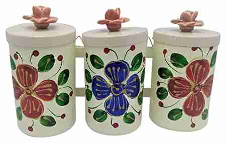with Again Handmade Iron Storage Box (1 Liter, Set of 3, withagain_16)