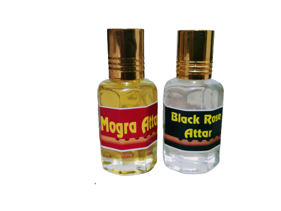 MOGRA & BLACK ROSE aroma 12ML EACH