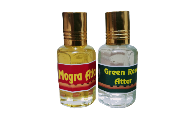 MOGRA & GREEN ROSE aroma 12ML EACH