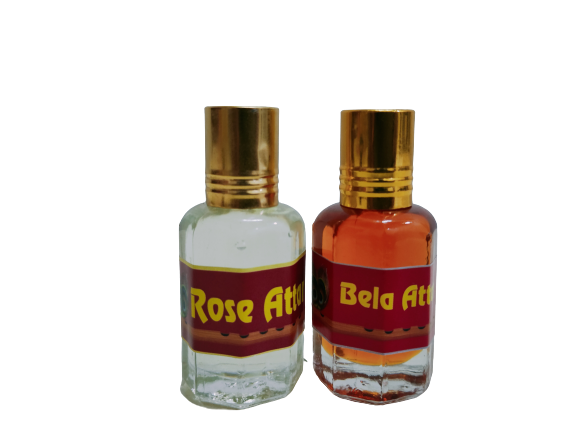 ROSE & BELA ATTAR 12ML EACH