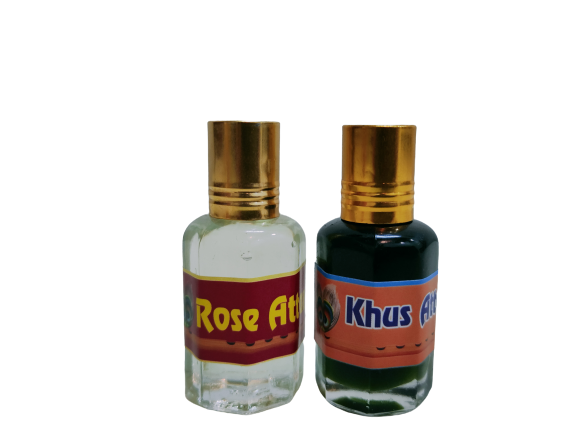 ROSE & KHUS fragrance 12ML EACH