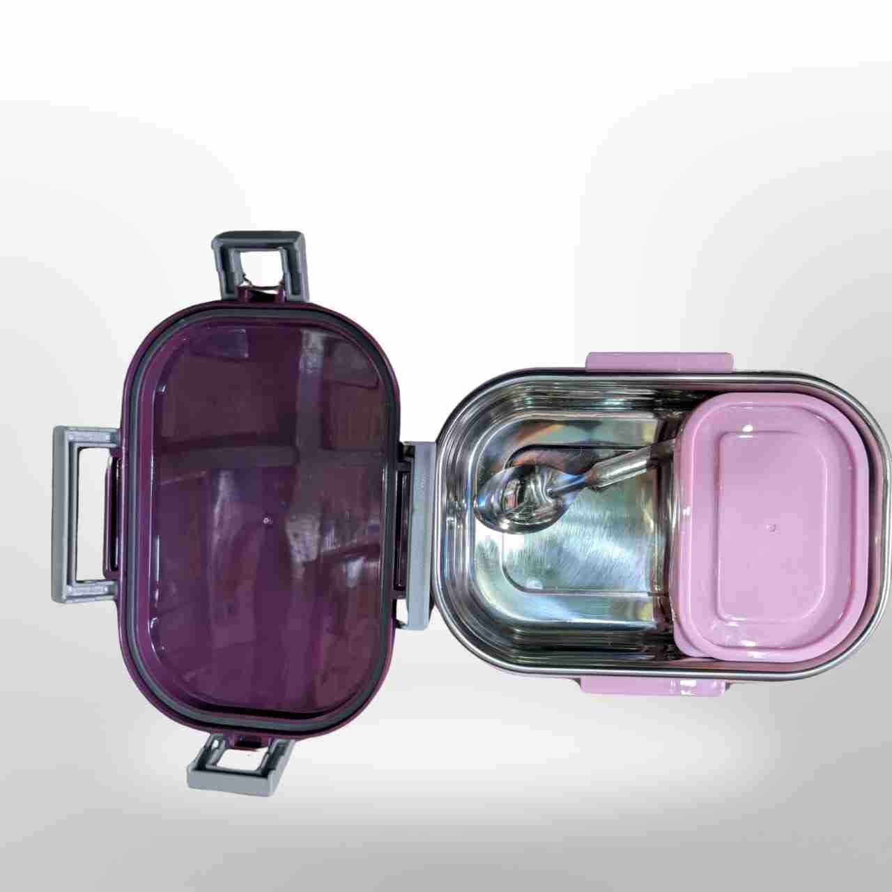 Insulated Stainless steel tiffin Leak proof lock and seal closure