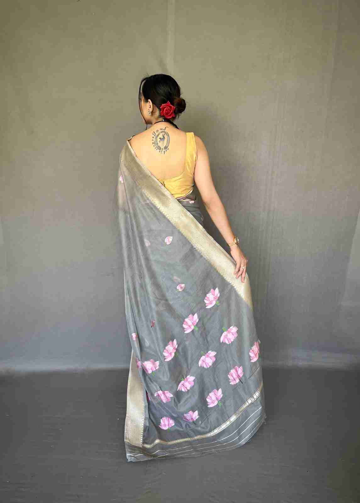 Beautiful cotton saree