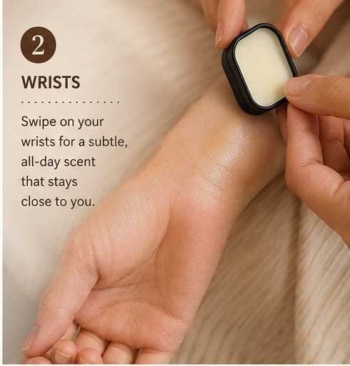  ARANYA LUXE Noir Coco Solid Perfume | Long Lasting Unisex Perfume Balm 12g 