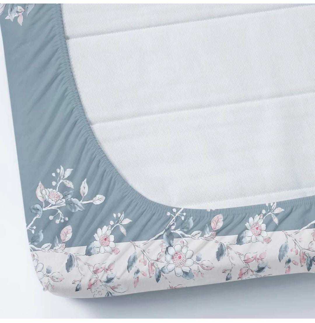 elastic fitted bedsheet