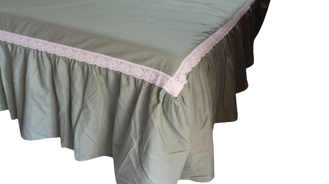 frill cotton bedsheets