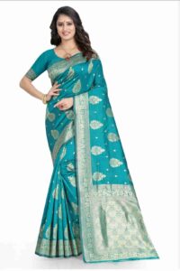 Beautiful Pure silk Saree - Image 7