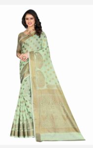 Beautiful Pure silk Saree pari 104 - Image 2