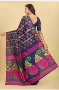 Beautiful Pure silk Saree Rangoli - Image 6