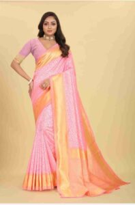 Beautiful Pure silk Saree sanya - Image 3