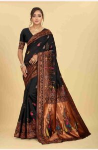 Beautiful Pure silk Saree sanya - Image 7